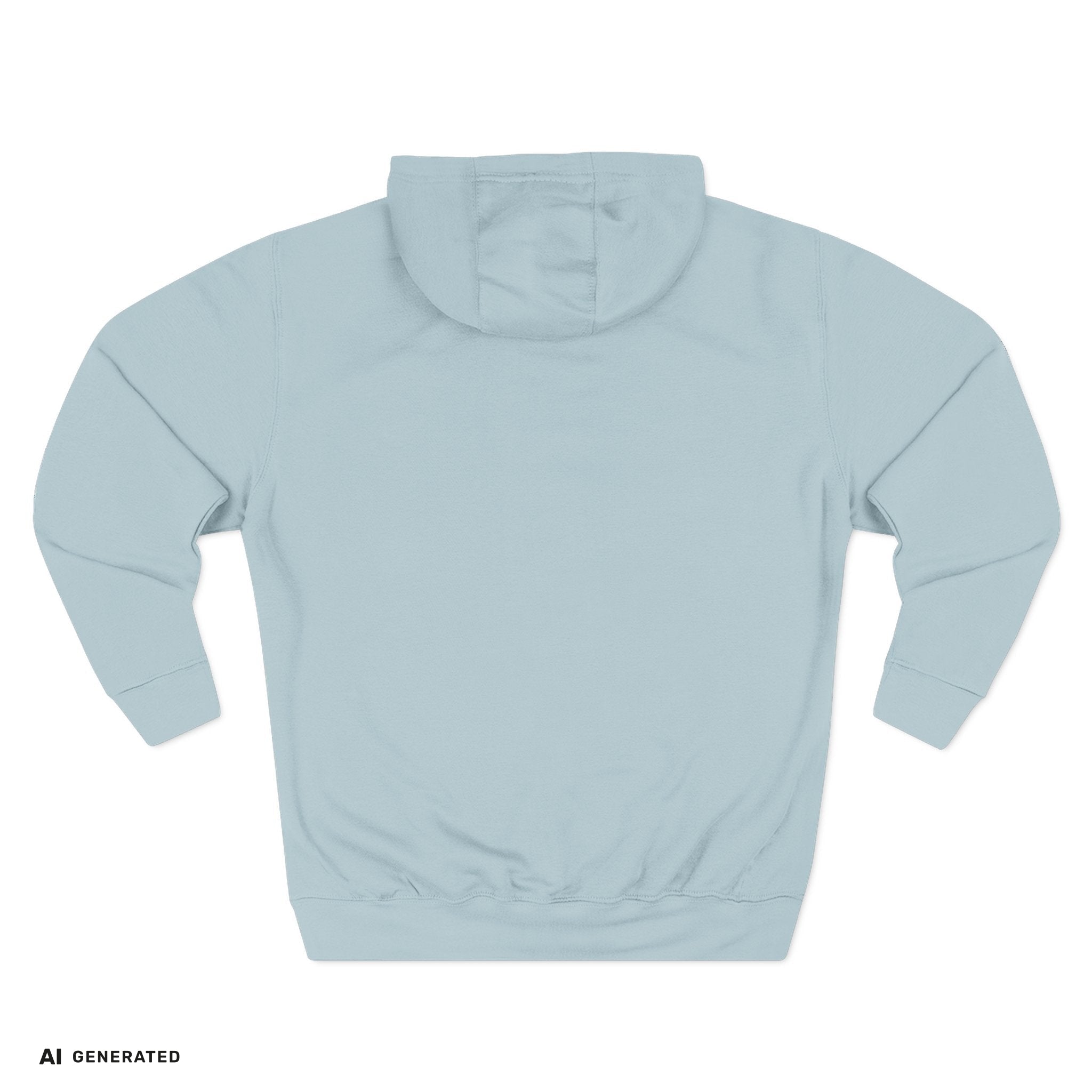 Three-Panel Fleece Hoodie – Kuscheliger Kapuzenpullover | musikworlds Artist Collection – AI GENERATED / KI-GENERIERT
