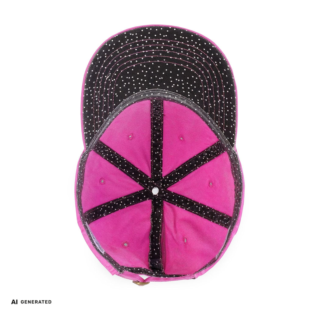 Vintage Damen Cap Schmetterling – Verstellbare Boho-Mütze | musikworlds Artist Collection – AI GENERATED / KI-GENERIERT
