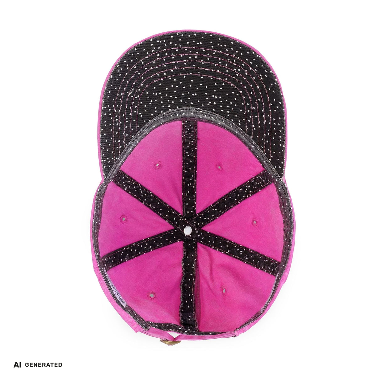 Vintage Damen Cap Schmetterling – Verstellbare Boho-Mütze | musikworlds Artist Collection – AI GENERATED / KI-GENERIERT