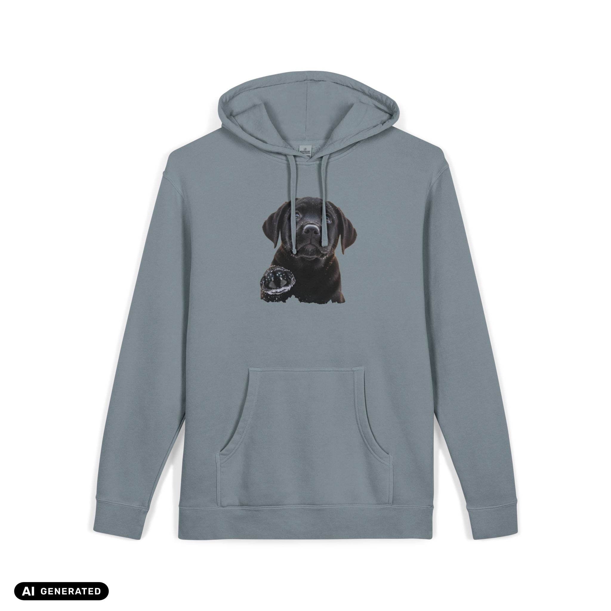 Labrador Welpe Hoodie| musikworlds Artist Collection – AI GENERATED / KI-GENERIERT