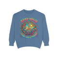 Stay Wild Peace Sign Sweatshirt — Retro Hippie Peace, Love & Freedom Crewneck