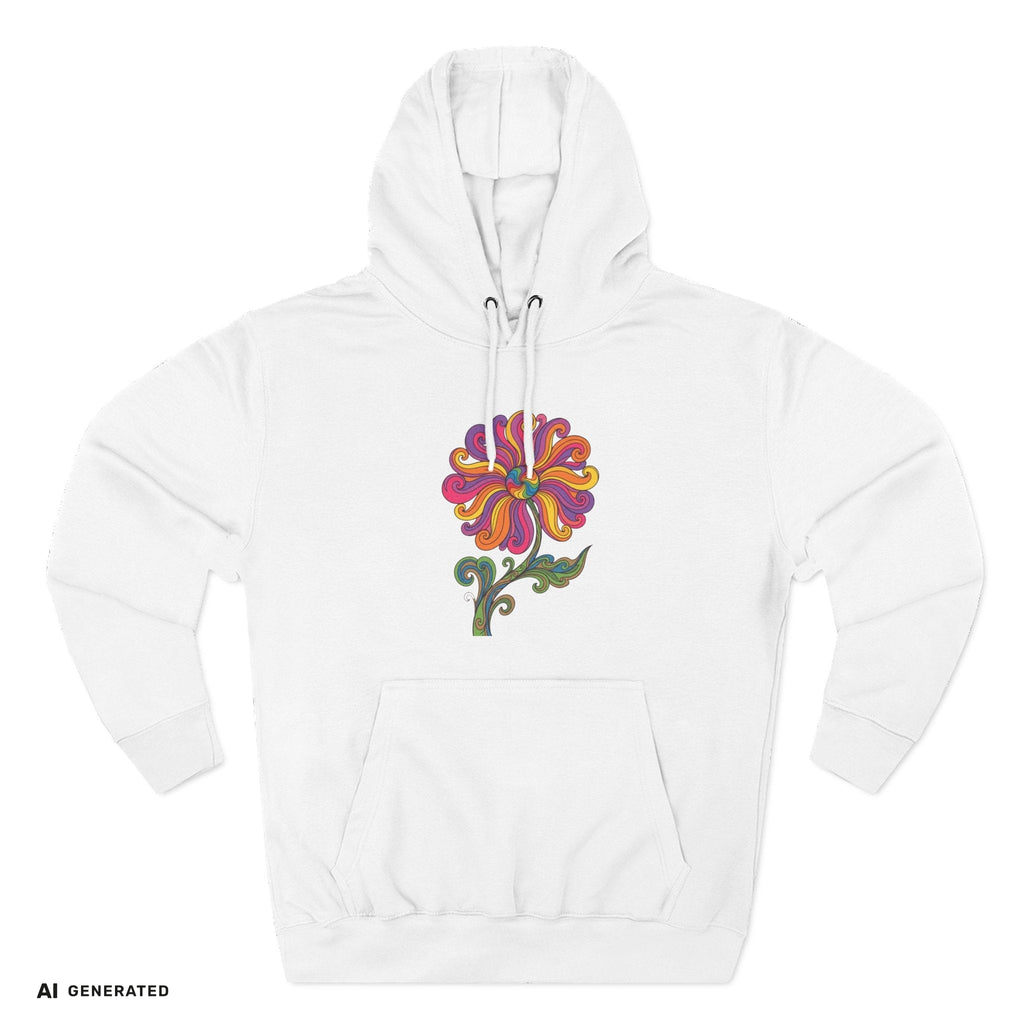Three-Panel Fleece Hoodie – Kuscheliger Kapuzenpullover | musikworlds Artist Collection – AI GENERATED / KI-GENERIERT