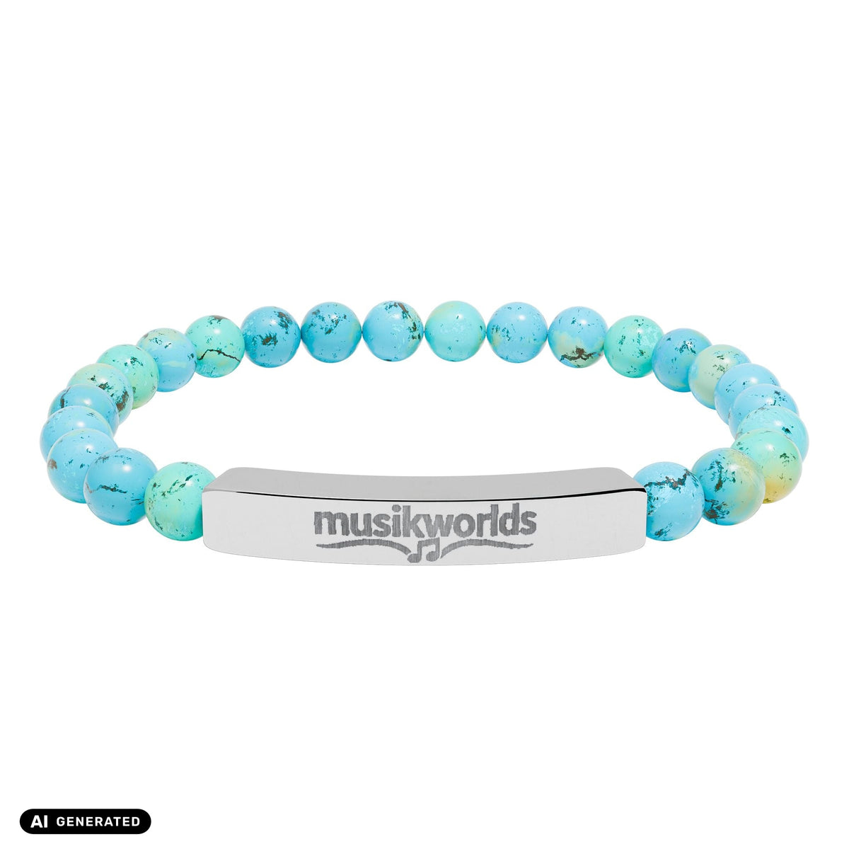 Naturstein Armband | musikworlds – AI GENERATED / KI-GENERIERT