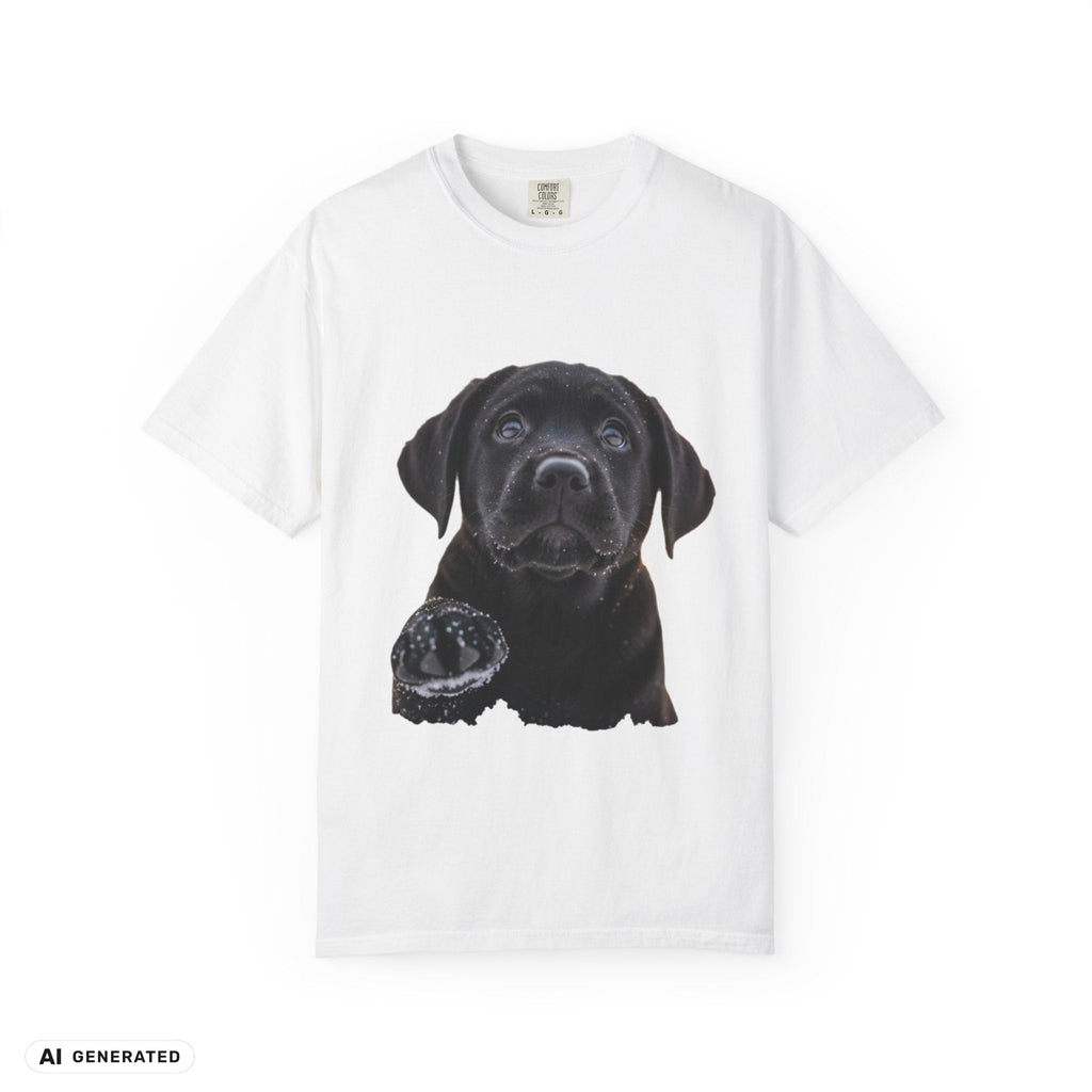 Labrador Welpe T-Shirt – Hunde-Grafik-Tee | musikworlds Artist Collection – AI GENERATED / KI-GENERIERT