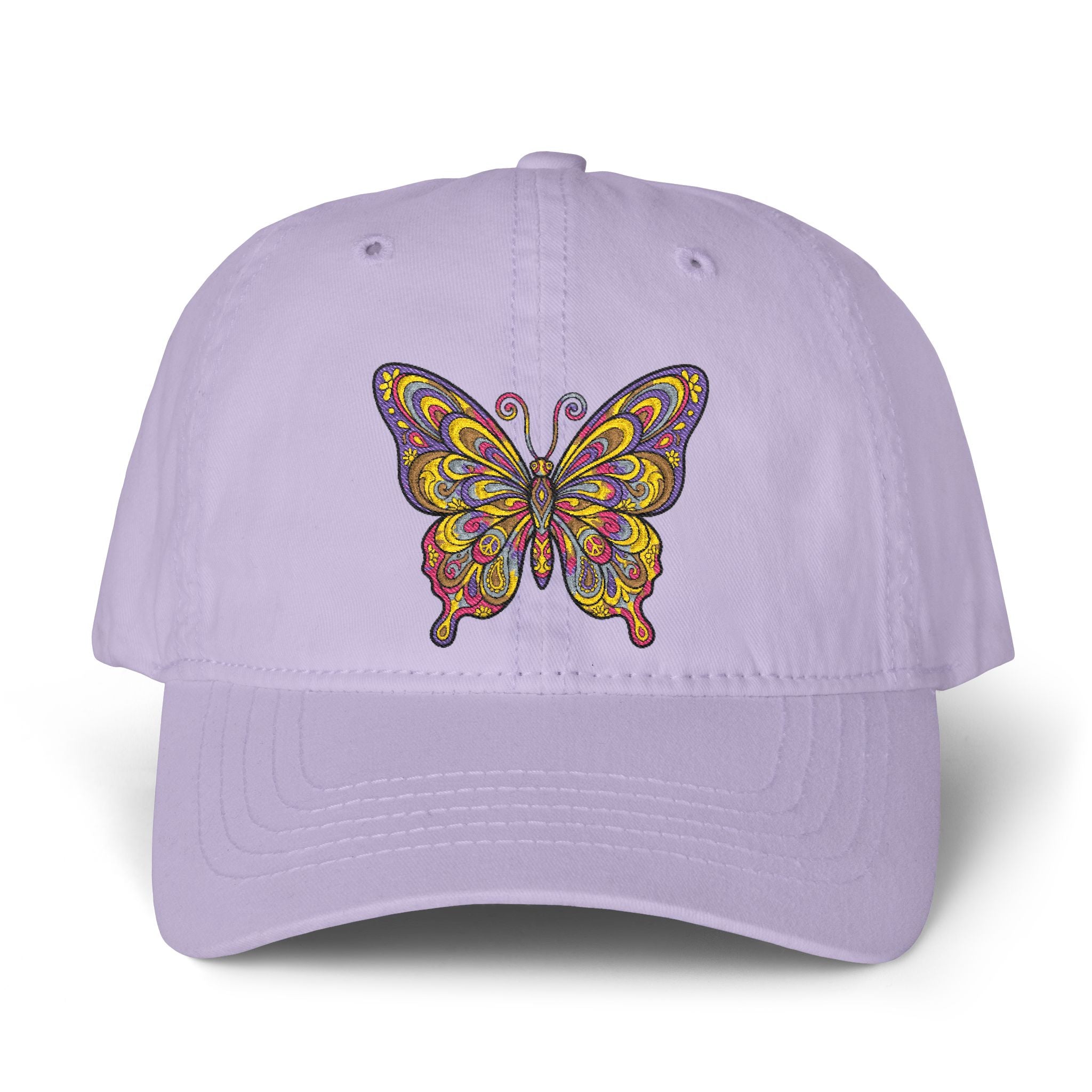 Women's Pigment-Dyed Cap with Fashion Undervisor (Embroidery)