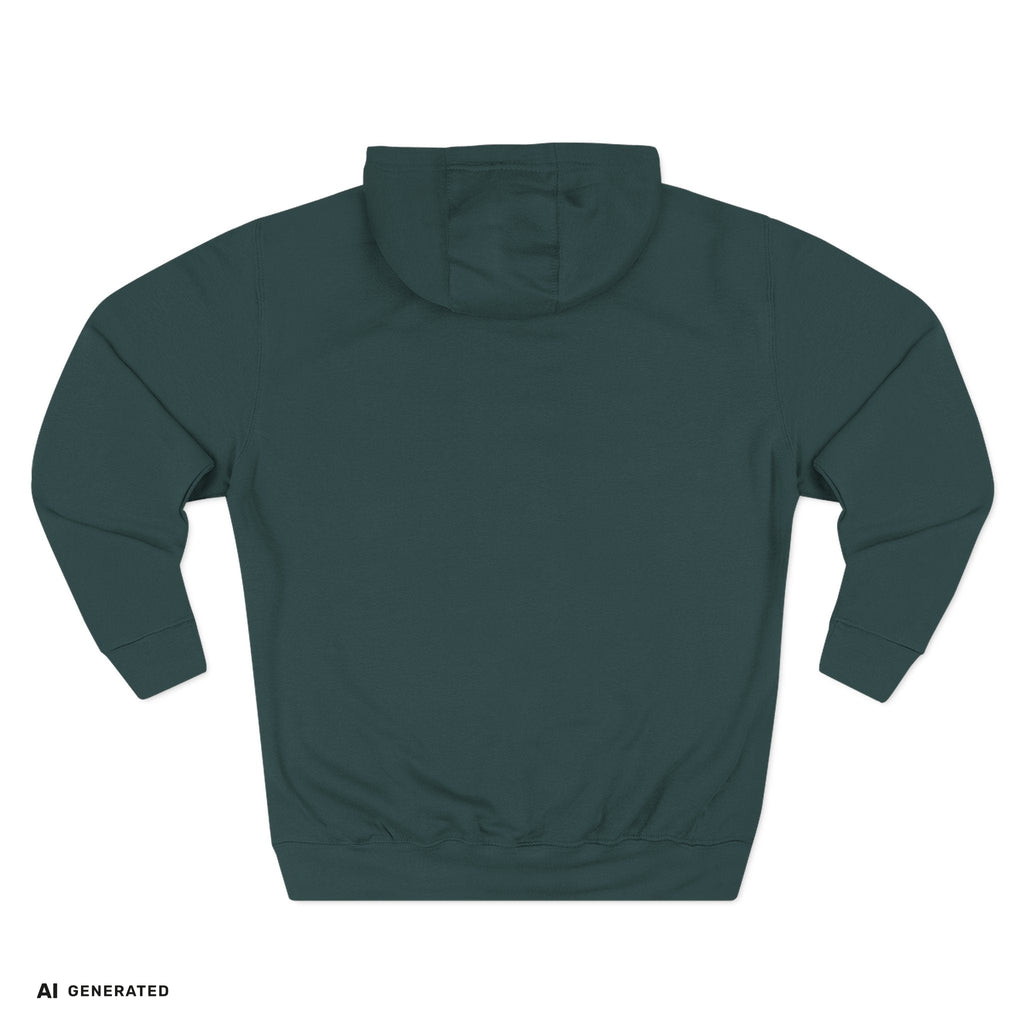 Three-Panel Fleece Hoodie – Kuscheliger Kapuzenpullover | musikworlds Artist Collection – AI GENERATED / KI-GENERIERT