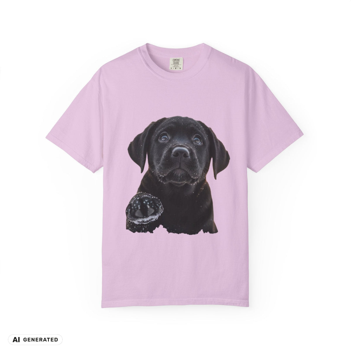 Labrador Welpe T-Shirt – Hunde-Grafik-Tee | musikworlds Artist Collection – AI GENERATED / KI-GENERIERT