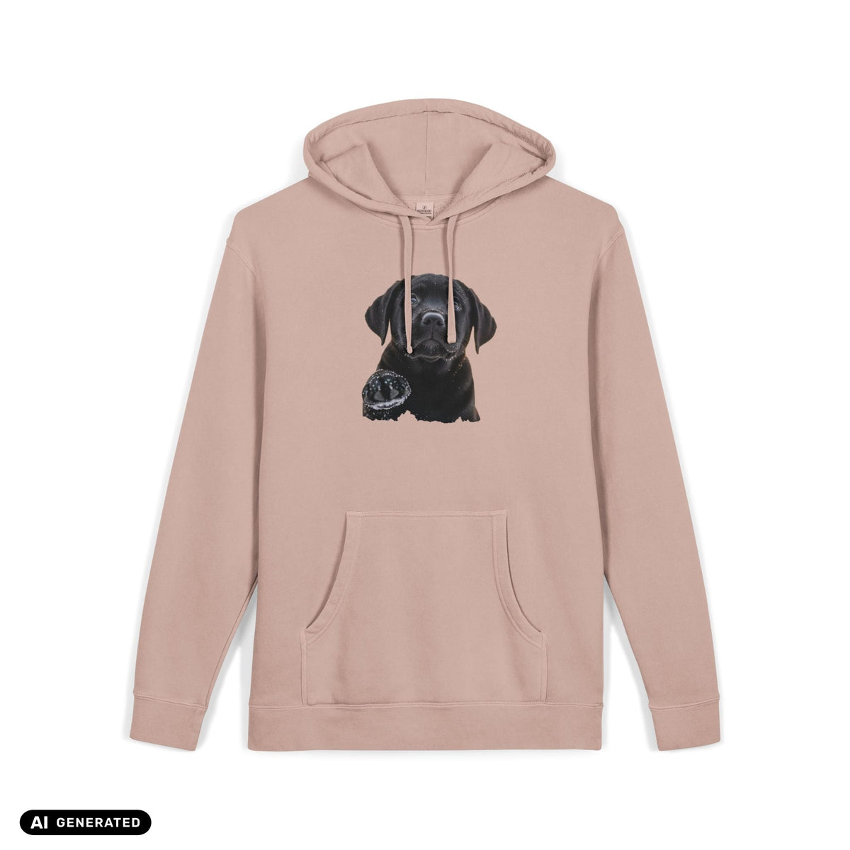 Labrador Welpe Hoodie| musikworlds Artist Collection – AI GENERATED / KI-GENERIERT