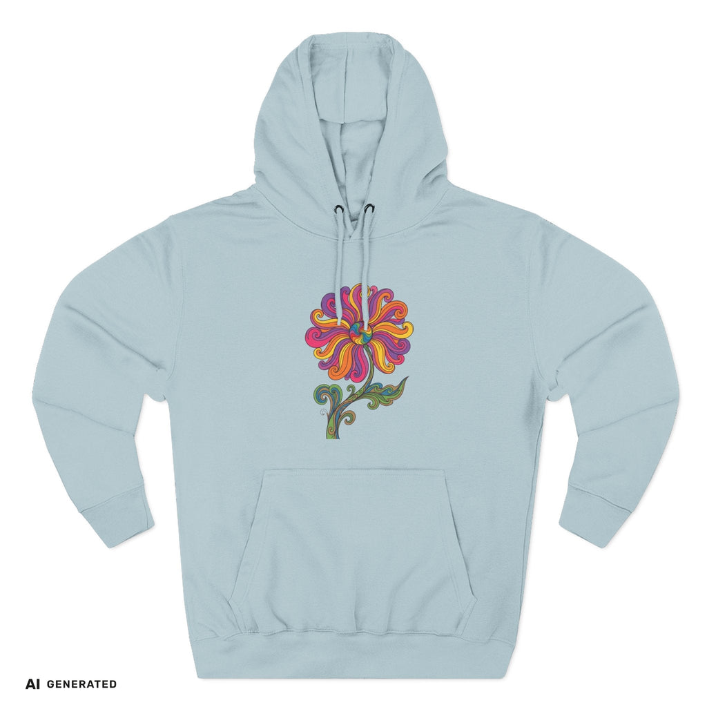 Three-Panel Fleece Hoodie – Kuscheliger Kapuzenpullover | musikworlds Artist Collection – AI GENERATED / KI-GENERIERT