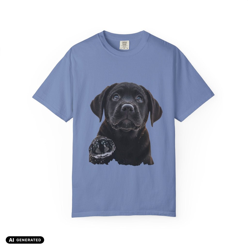 Labrador Welpe T-Shirt – Hunde-Grafik-Tee | musikworlds Artist Collection – AI GENERATED / KI-GENERIERT