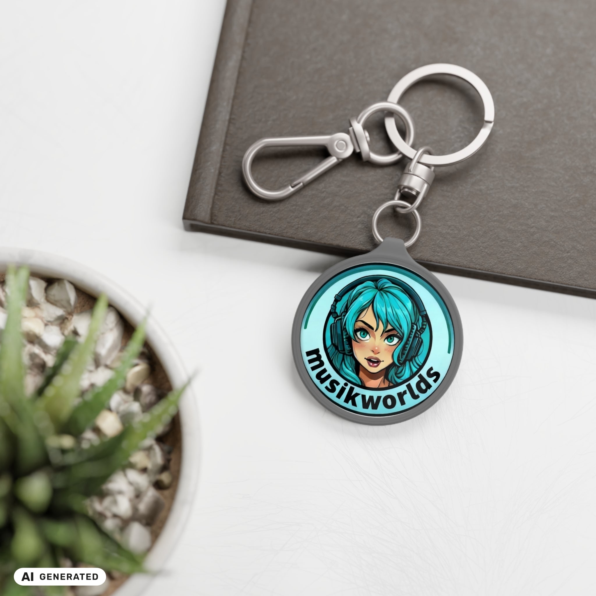 Keyring | musikworlds – AI GENERATED / KI-GENERIERT