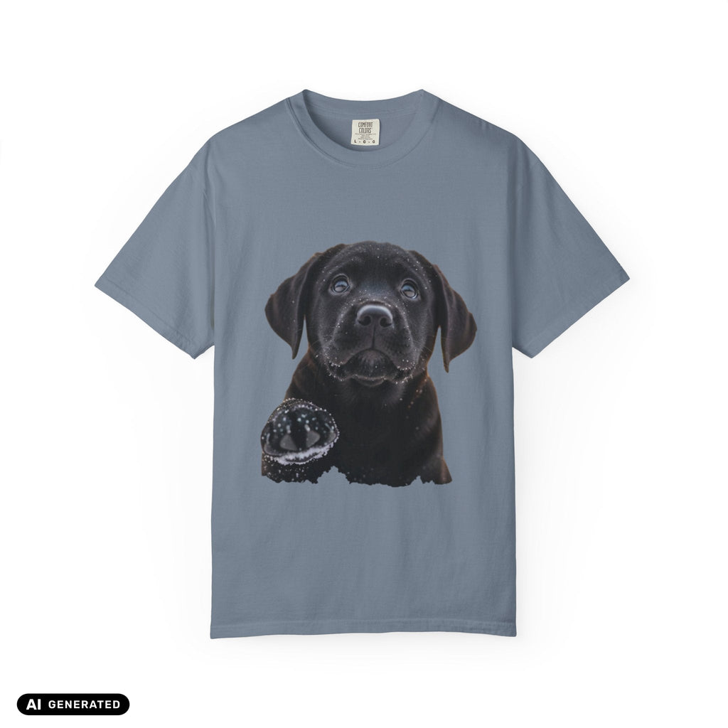 Labrador Welpe T-Shirt – Hunde-Grafik-Tee | musikworlds Artist Collection – AI GENERATED / KI-GENERIERT