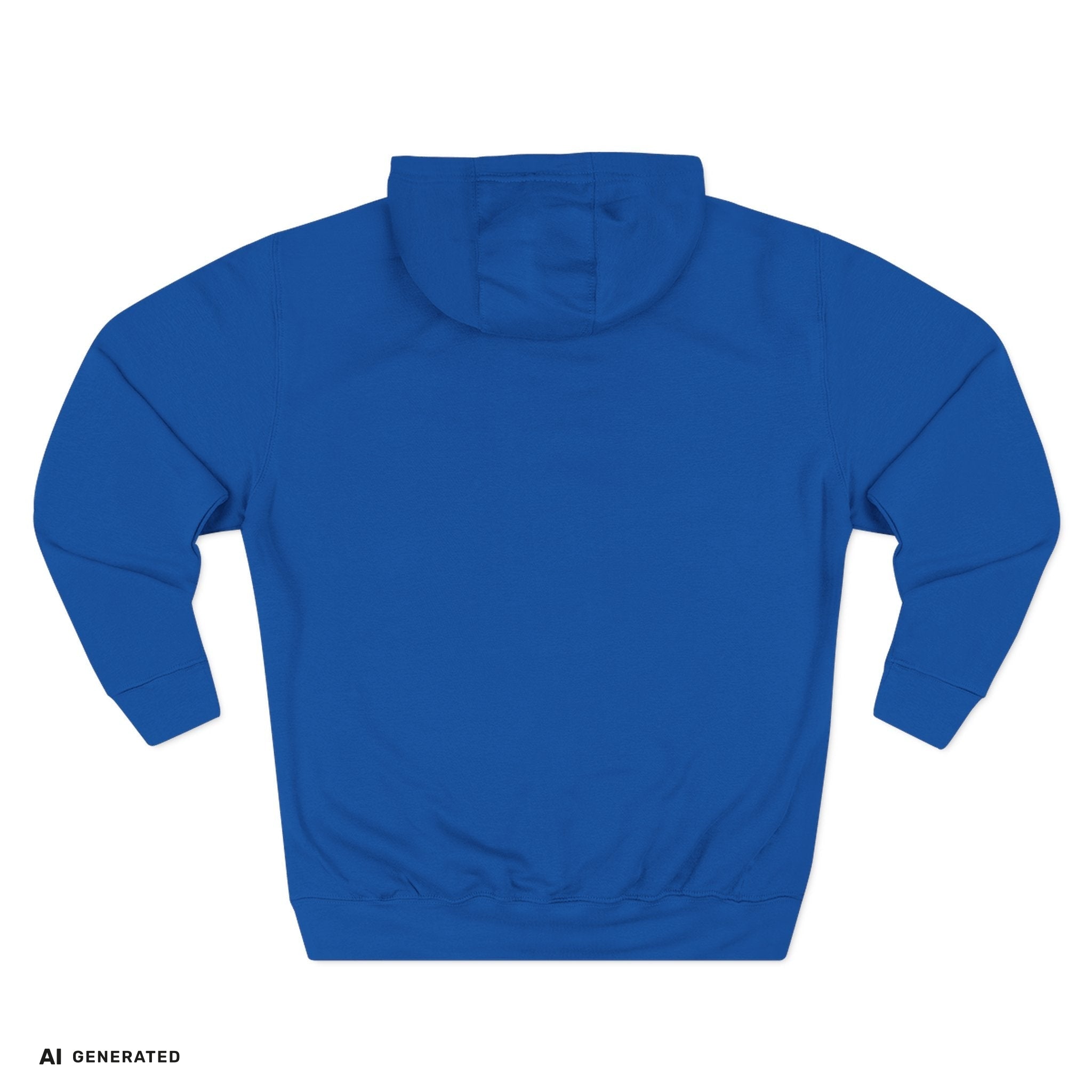 Three-Panel Fleece Hoodie – Kuscheliger Kapuzenpullover | musikworlds Artist Collection – AI GENERATED / KI-GENERIERT