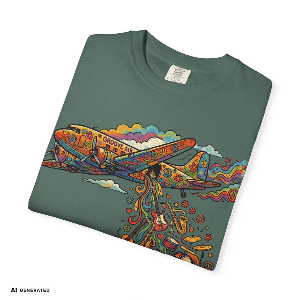Make Music Not War T-Shirt – Peace Grafik-Tee | musikworlds Artist Collection – AI GENERATED / KI-GENERIERT