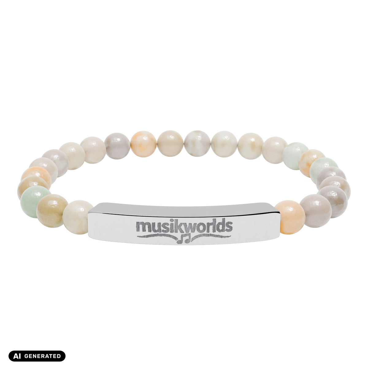 Naturstein Armband | musikworlds – AI GENERATED / KI-GENERIERT