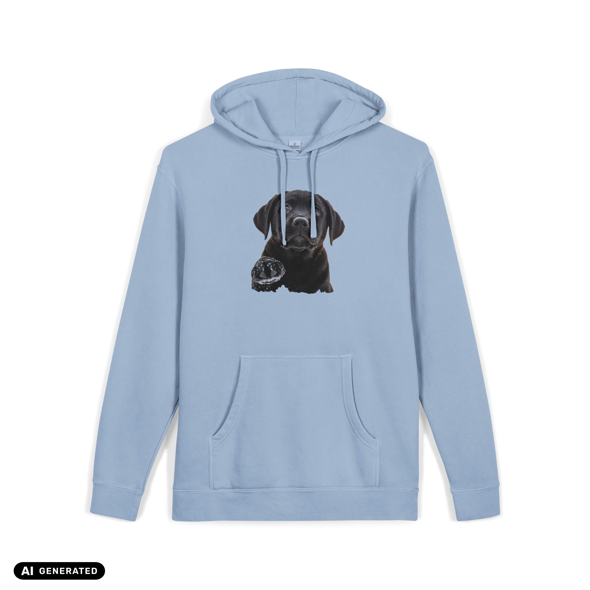 Labrador Welpe Hoodie| musikworlds Artist Collection – AI GENERATED / KI-GENERIERT