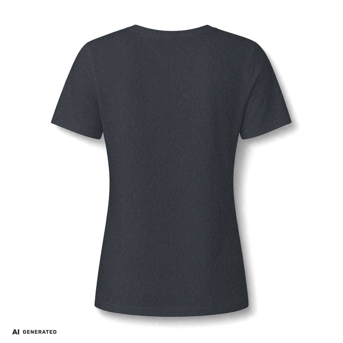 Damen V-Ausschnitt T-Shirt Blumenkind – Blumen Paisley Retro | musikworlds Artist Collection – AI GENERATED / KI-GENERIERT