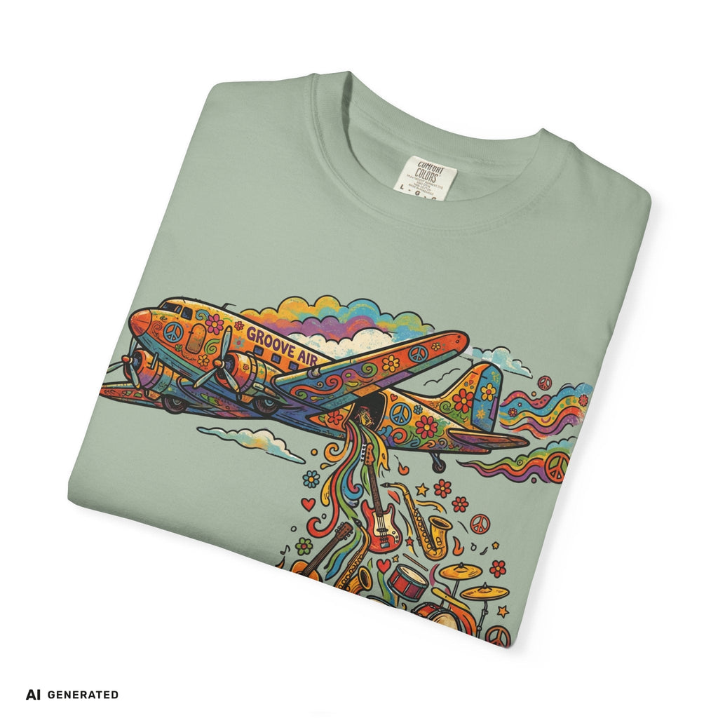 Make Music Not War T-Shirt – Peace Grafik-Tee | musikworlds Artist Collection – AI GENERATED / KI-GENERIERT