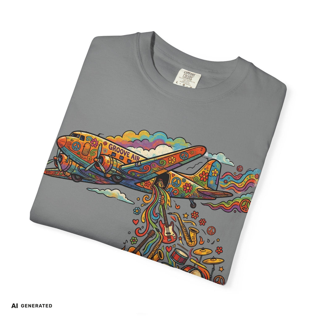 Make Music Not War T-Shirt – Peace Grafik-Tee | musikworlds Artist Collection – AI GENERATED / KI-GENERIERT