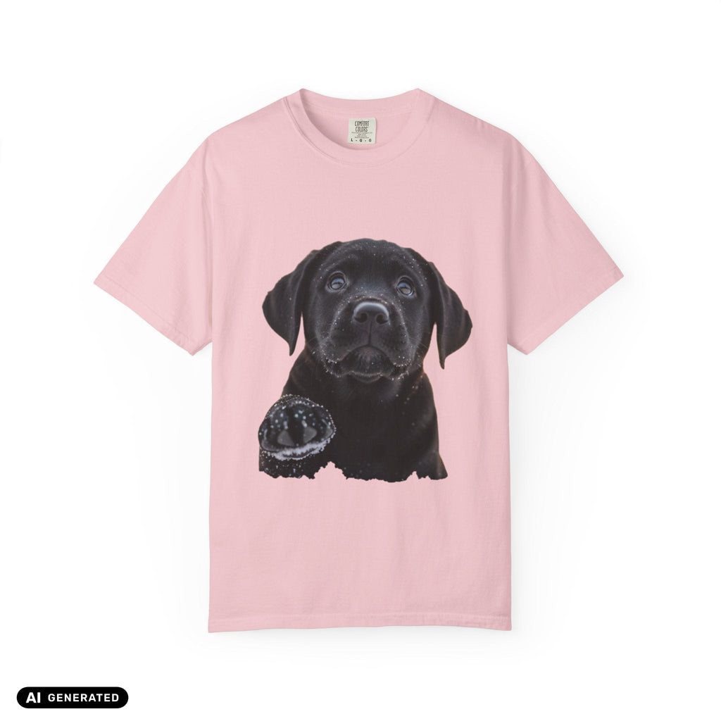 Labrador Welpe T-Shirt – Hunde-Grafik-Tee | musikworlds Artist Collection – AI GENERATED / KI-GENERIERT