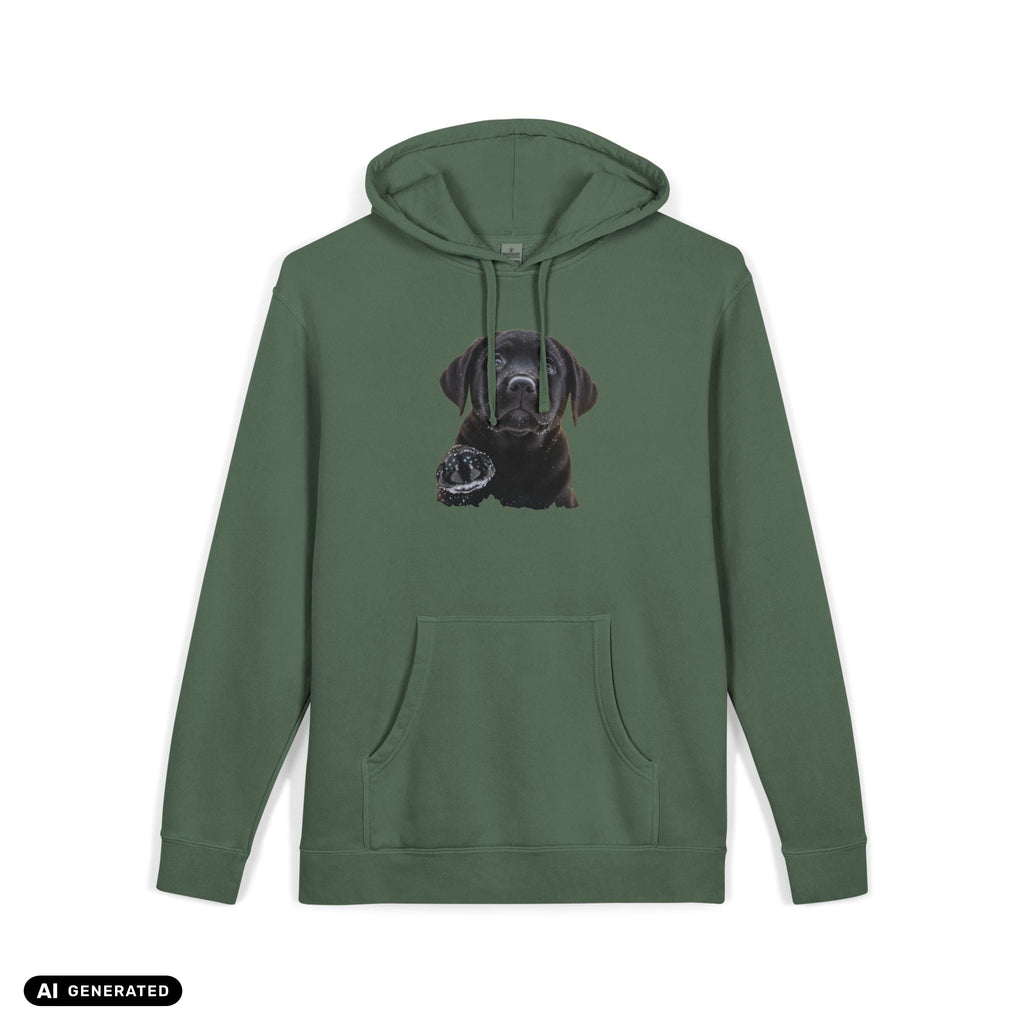 Labrador Welpe Hoodie| musikworlds Artist Collection – AI GENERATED / KI-GENERIERT