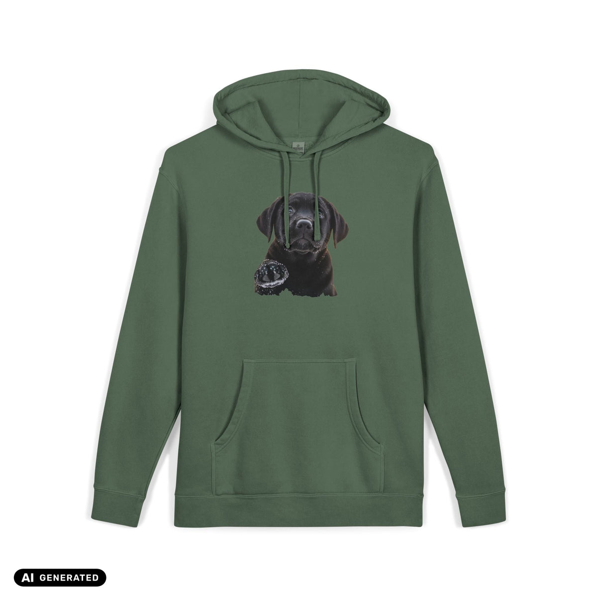 Labrador Welpe Hoodie| musikworlds Artist Collection – AI GENERATED / KI-GENERIERT