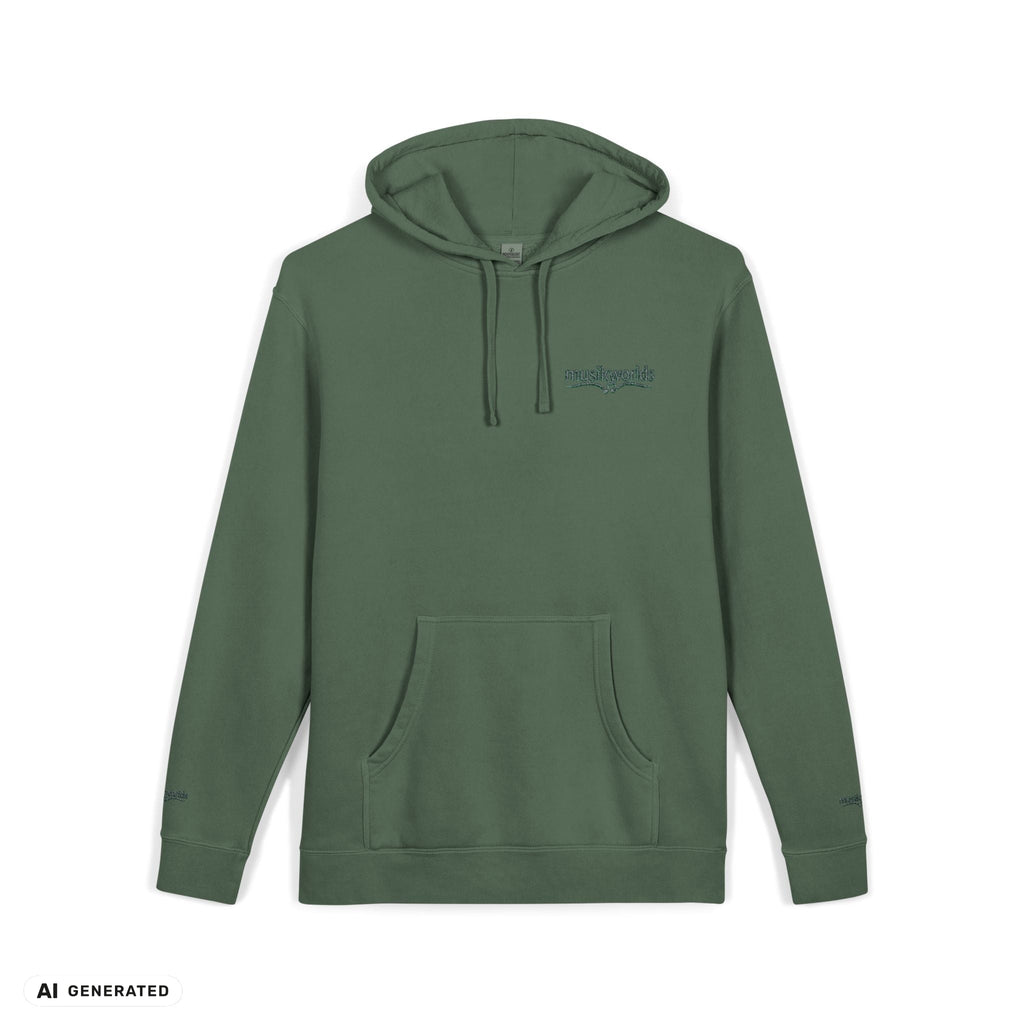 Hoodie | musikworlds – AI GENERATED / KI-GENERIERT