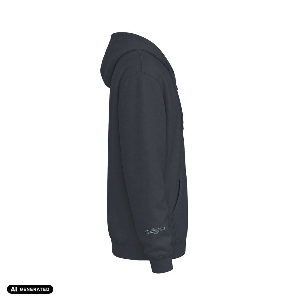 Zip Hoodie | musikworlds – AI GENERATED / KI-GENERIERT