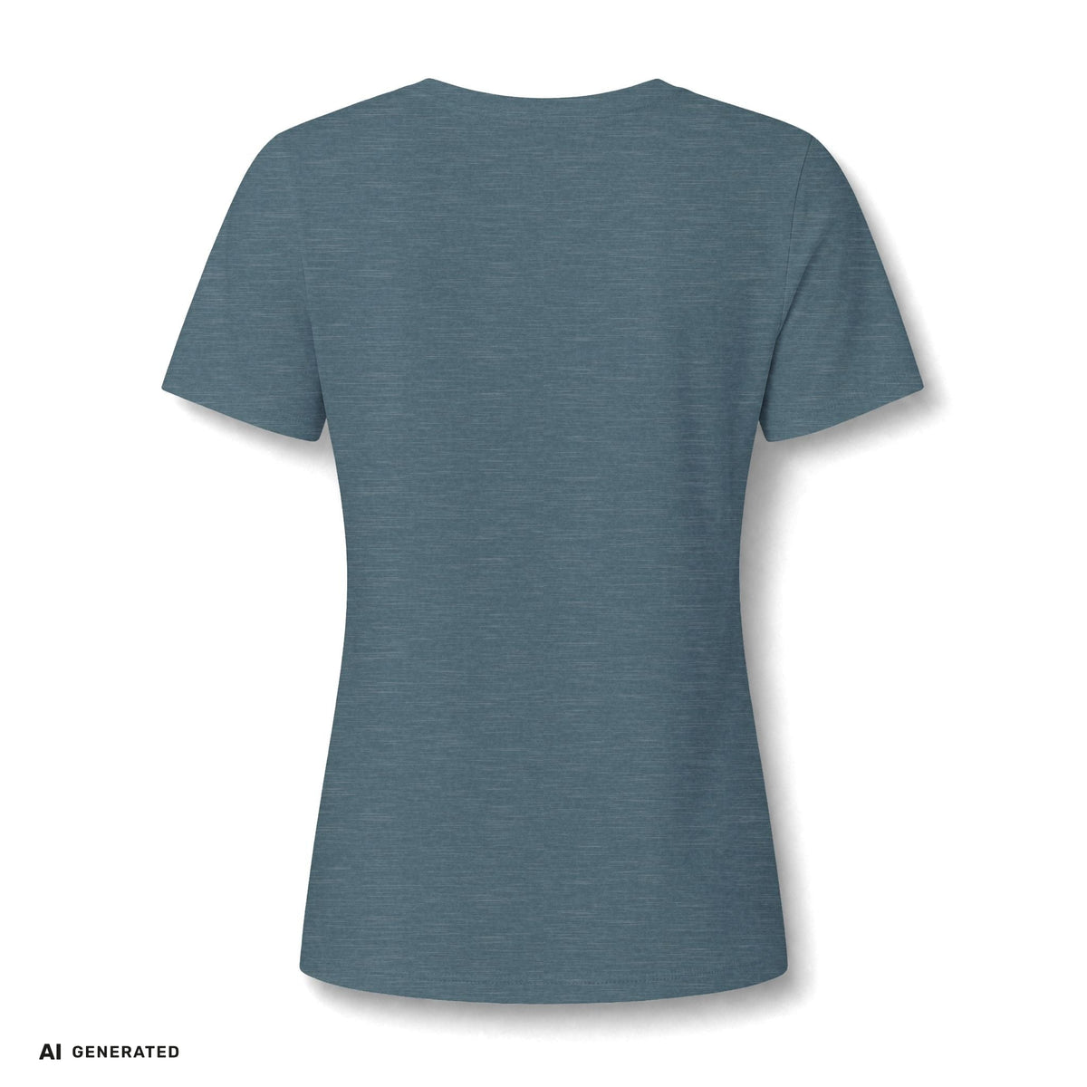Peace & Love Sunflower Tee – Retro Boho V-Neck Damen | musikworlds Artist Collection – AI GENERATED / KI-GENERIERT