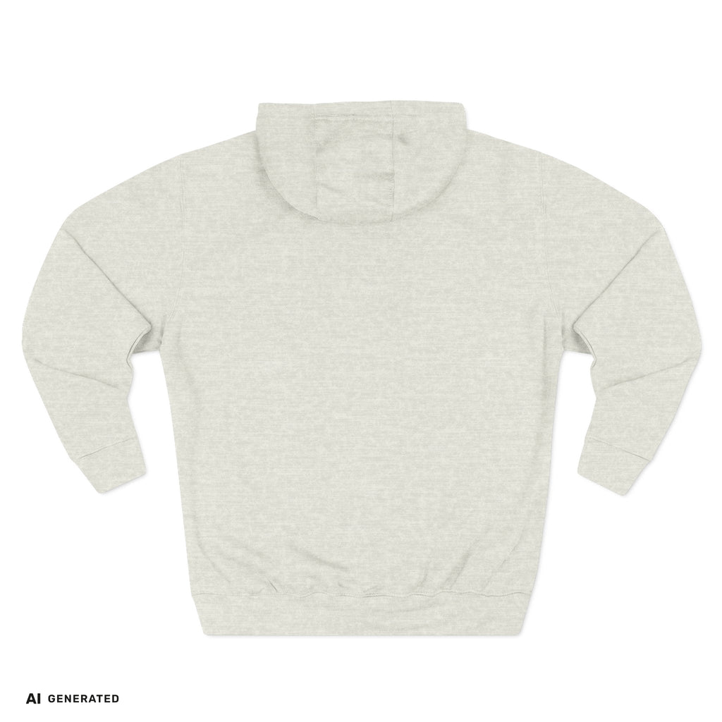 Three-Panel Fleece Hoodie – Kuscheliger Kapuzenpullover | musikworlds Artist Collection – AI GENERATED / KI-GENERIERT