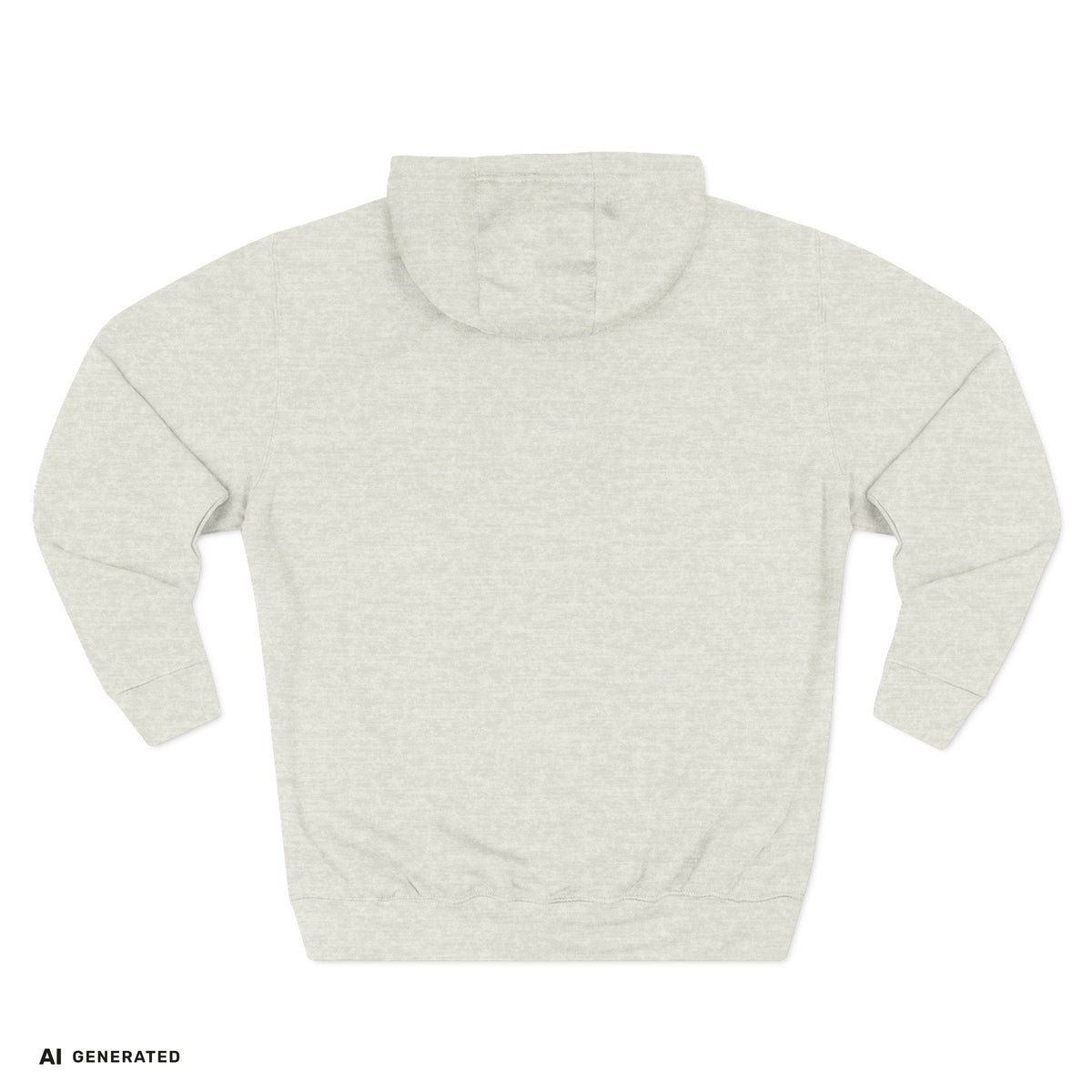 Three-Panel Fleece Hoodie – Kuscheliger Kapuzenpullover | musikworlds Artist Collection – AI GENERATED / KI-GENERIERT