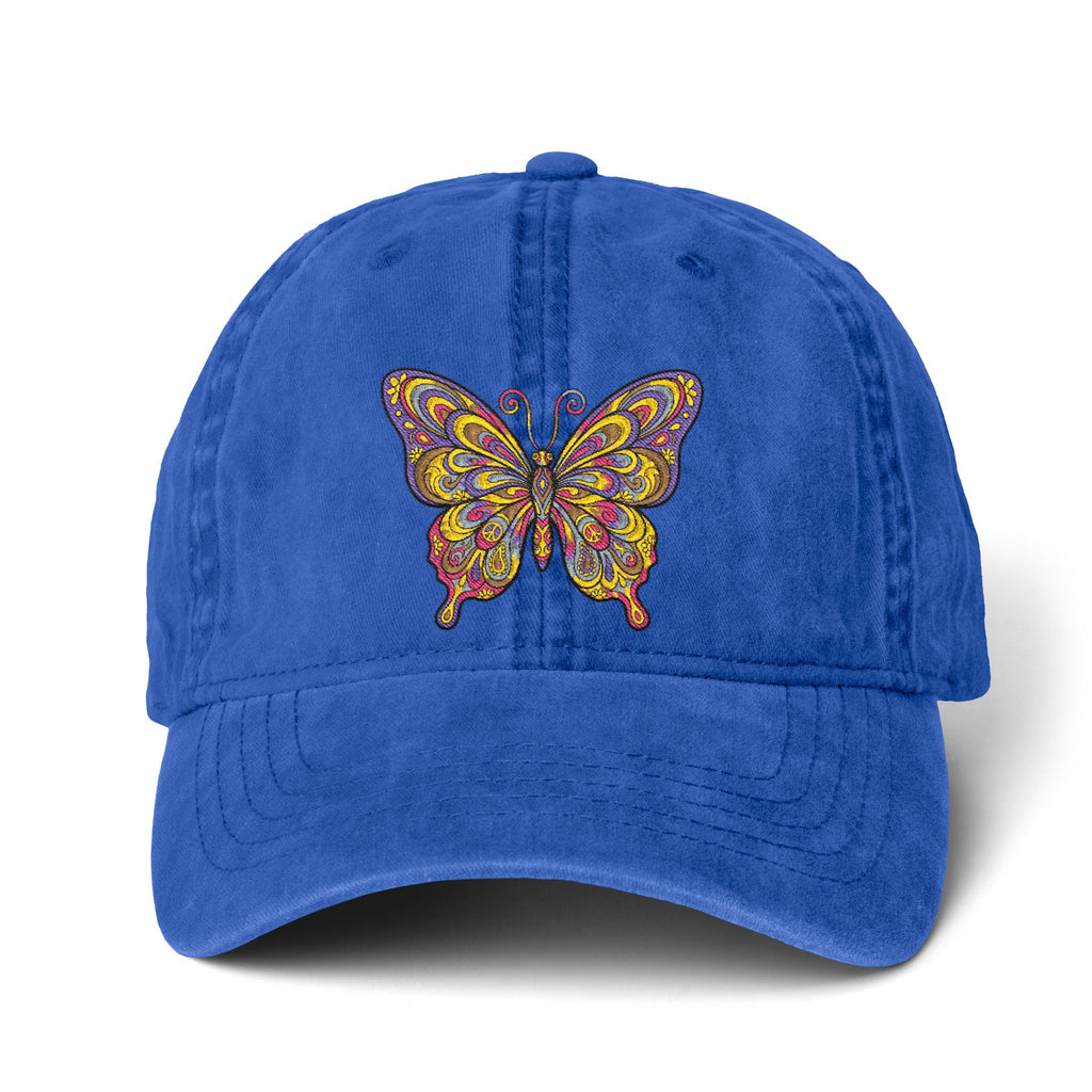 Women's Pigment-Dyed Cap with Fashion Undervisor (Embroidery)