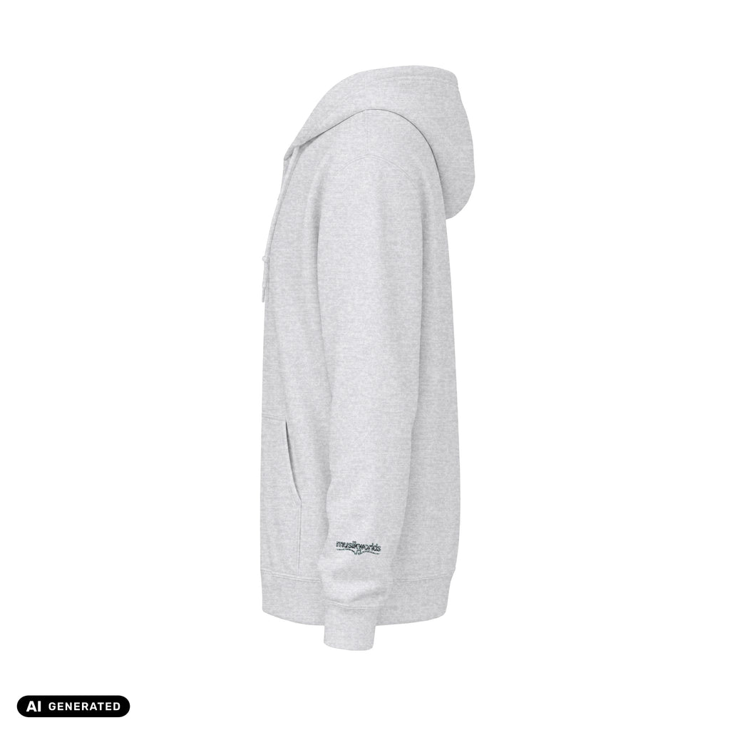 Zip Hoodie | musikworlds – AI GENERATED / KI-GENERIERT