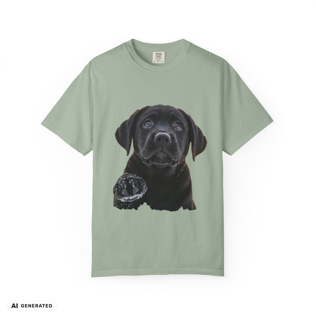 Labrador Welpe T-Shirt – Hunde-Grafik-Tee | musikworlds Artist Collection – AI GENERATED / KI-GENERIERT