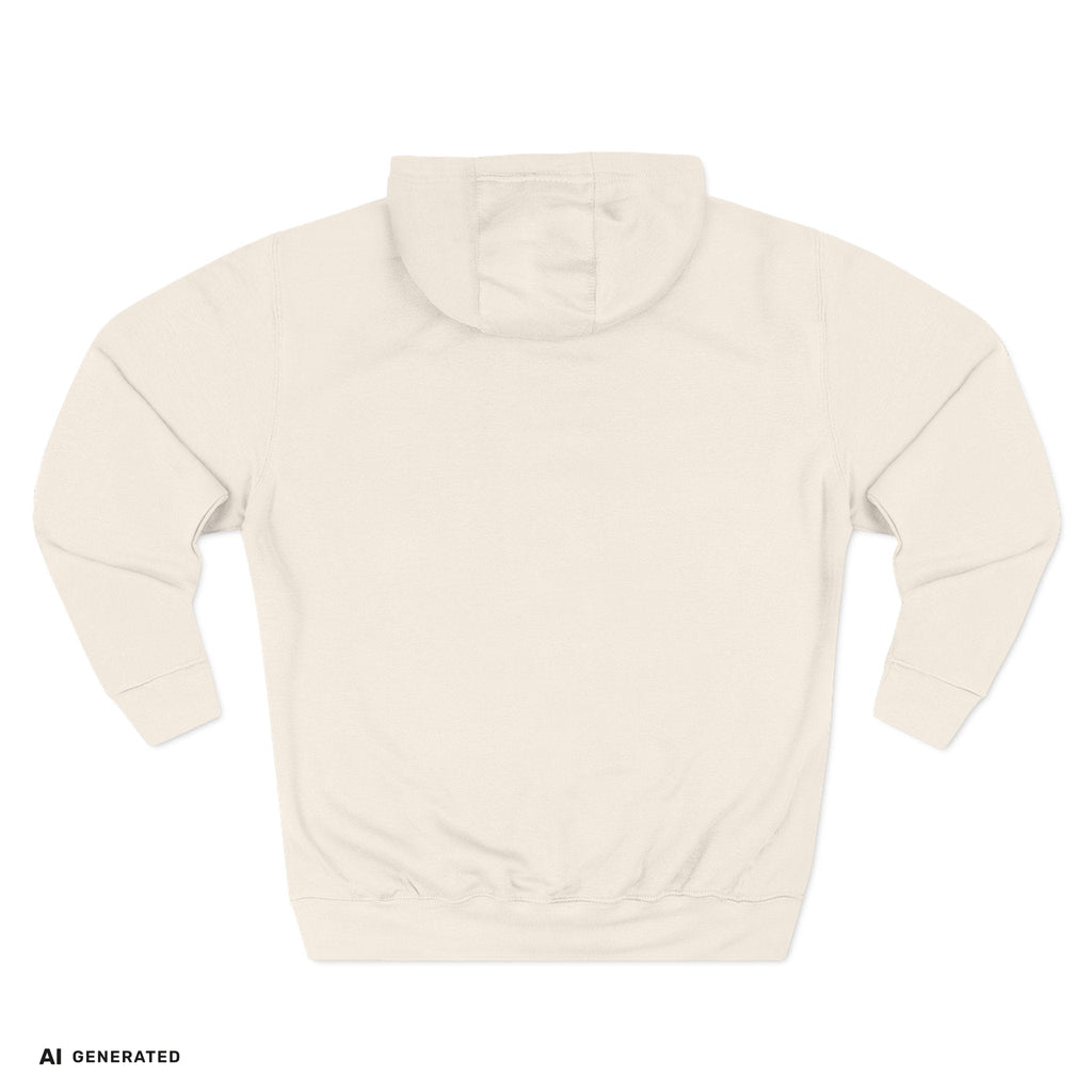 Three-Panel Fleece Hoodie – Kuscheliger Kapuzenpullover | musikworlds Artist Collection – AI GENERATED / KI-GENERIERT