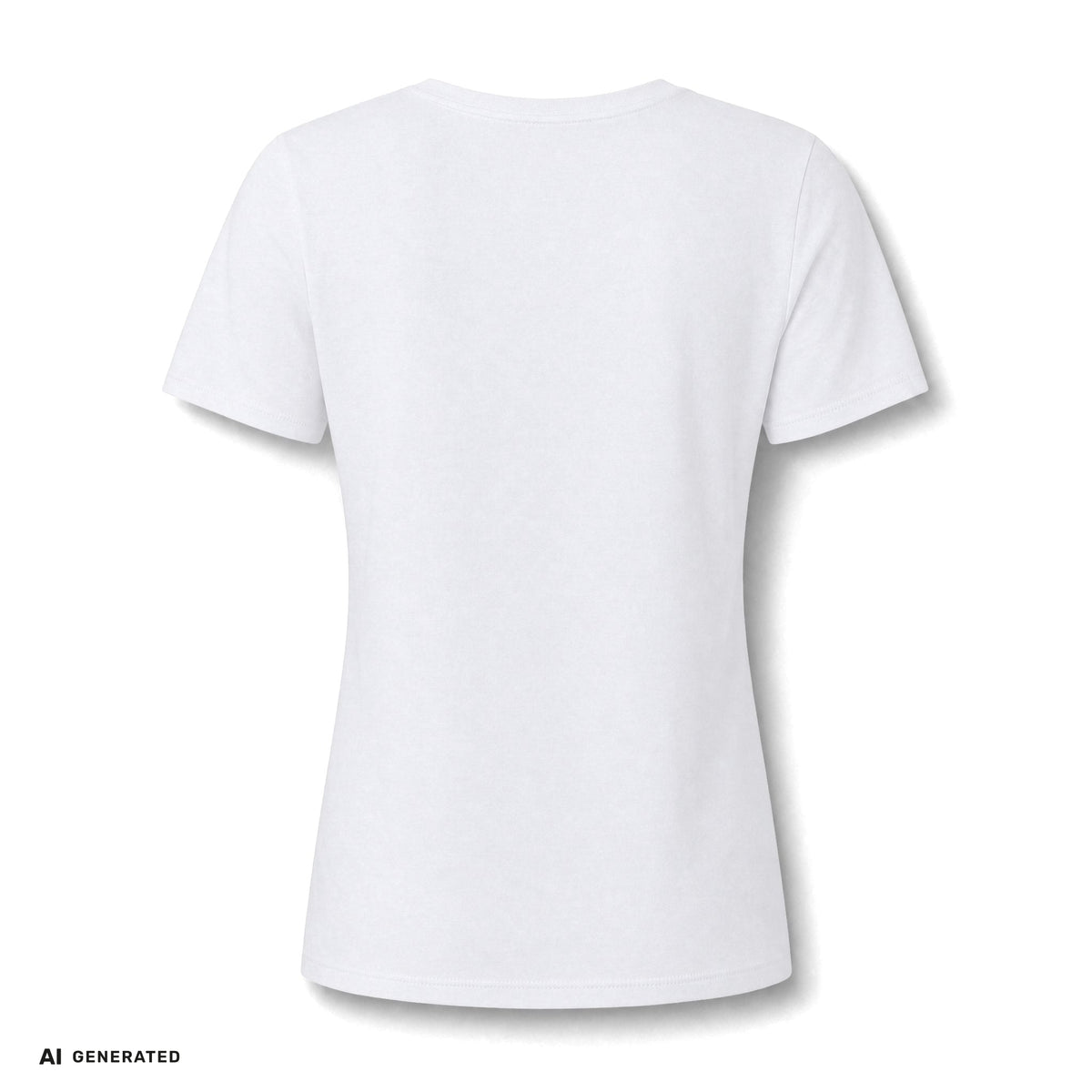 Damen V-Ausschnitt T-Shirt Blumenkind – Blumen Paisley Retro | musikworlds Artist Collection – AI GENERATED / KI-GENERIERT