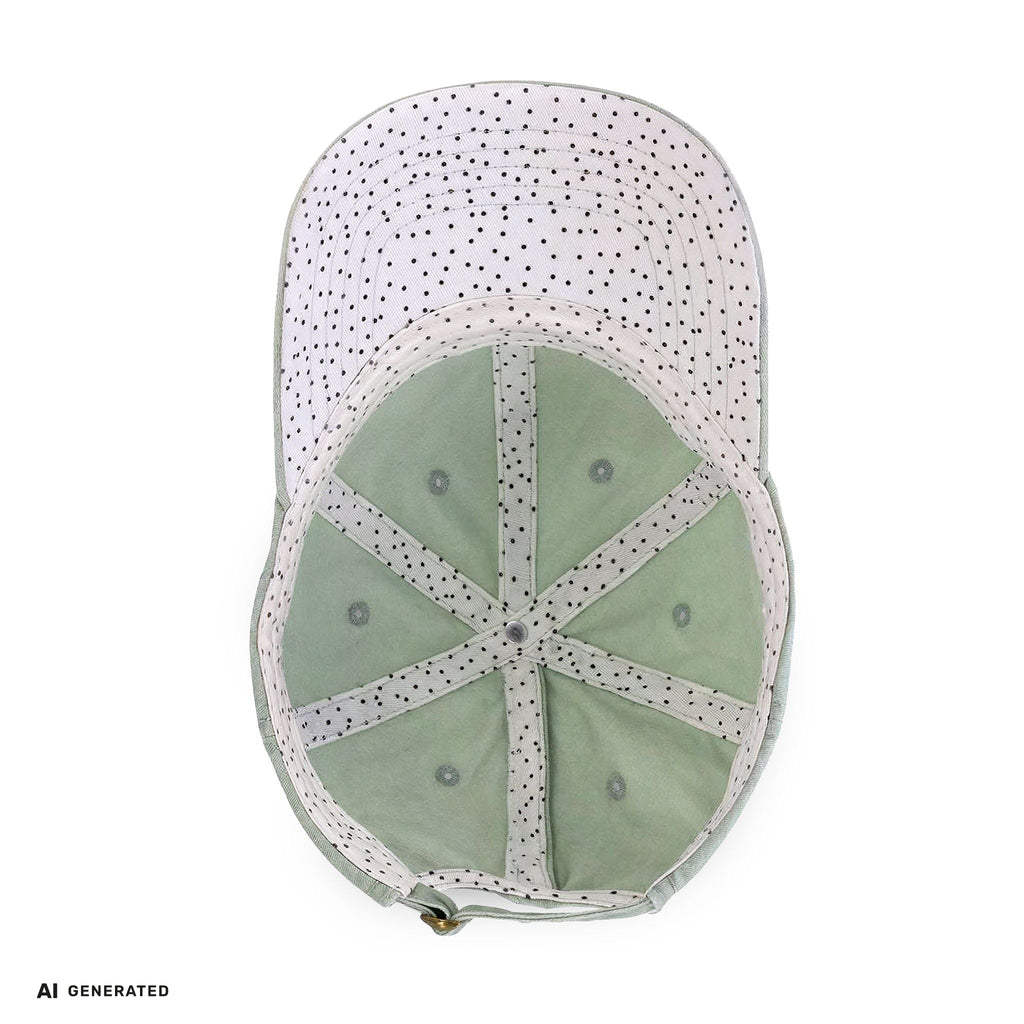 Vintage Damen Cap Schmetterling – Verstellbare Boho-Mütze | musikworlds Artist Collection – AI GENERATED / KI-GENERIERT