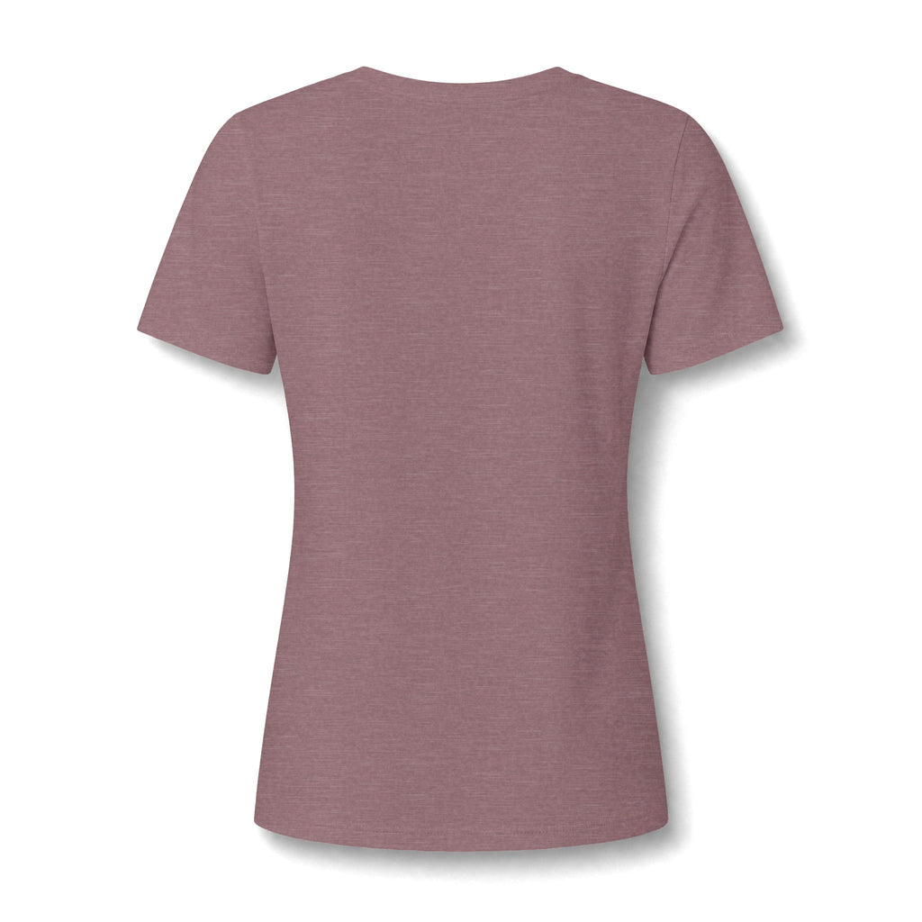 Butterfly Paisley V-Neck Tee – Buntes Boho Damen-Shirt | musikworlds Artist Collection
