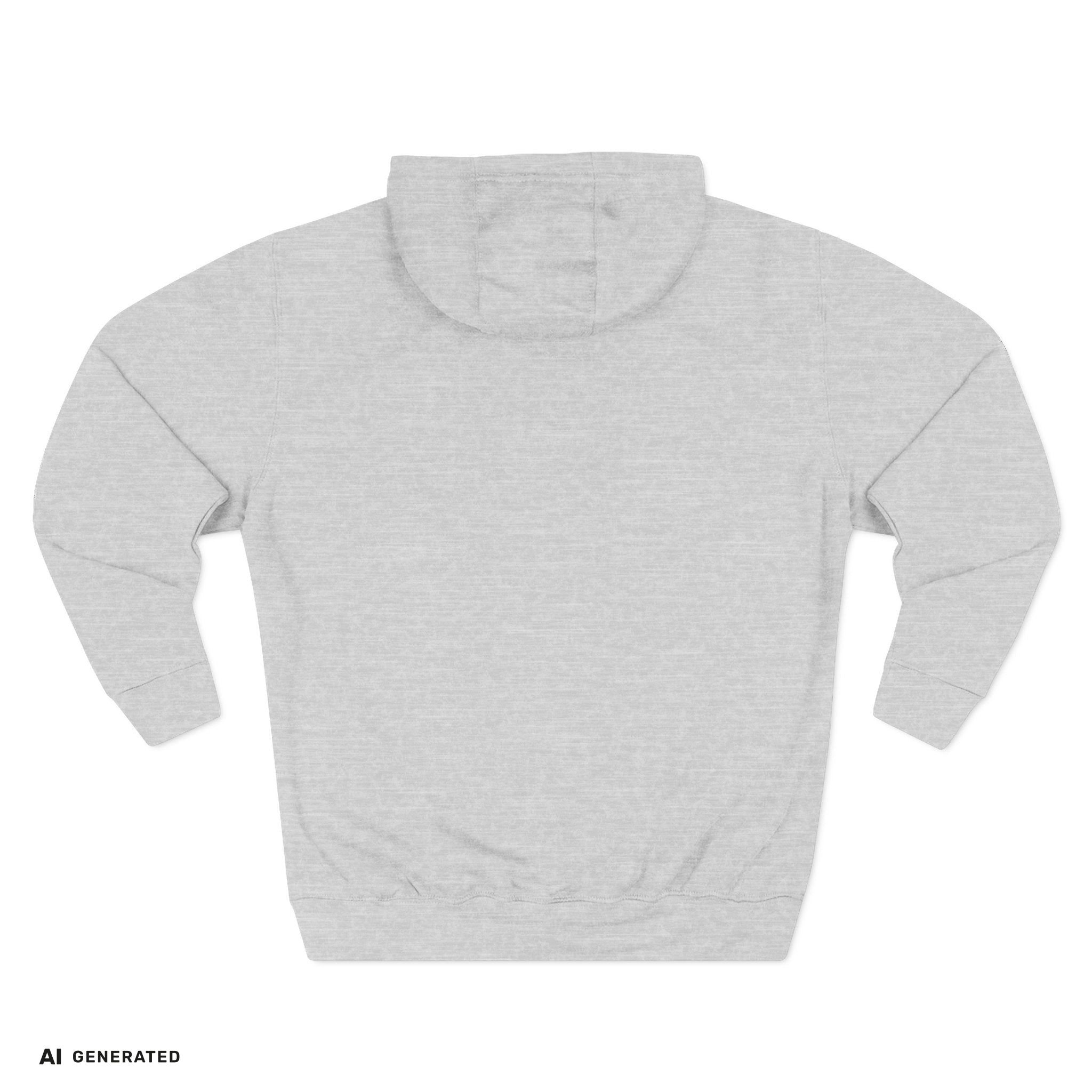 Three-Panel Fleece Hoodie – Kuscheliger Kapuzenpullover | musikworlds Artist Collection – AI GENERATED / KI-GENERIERT