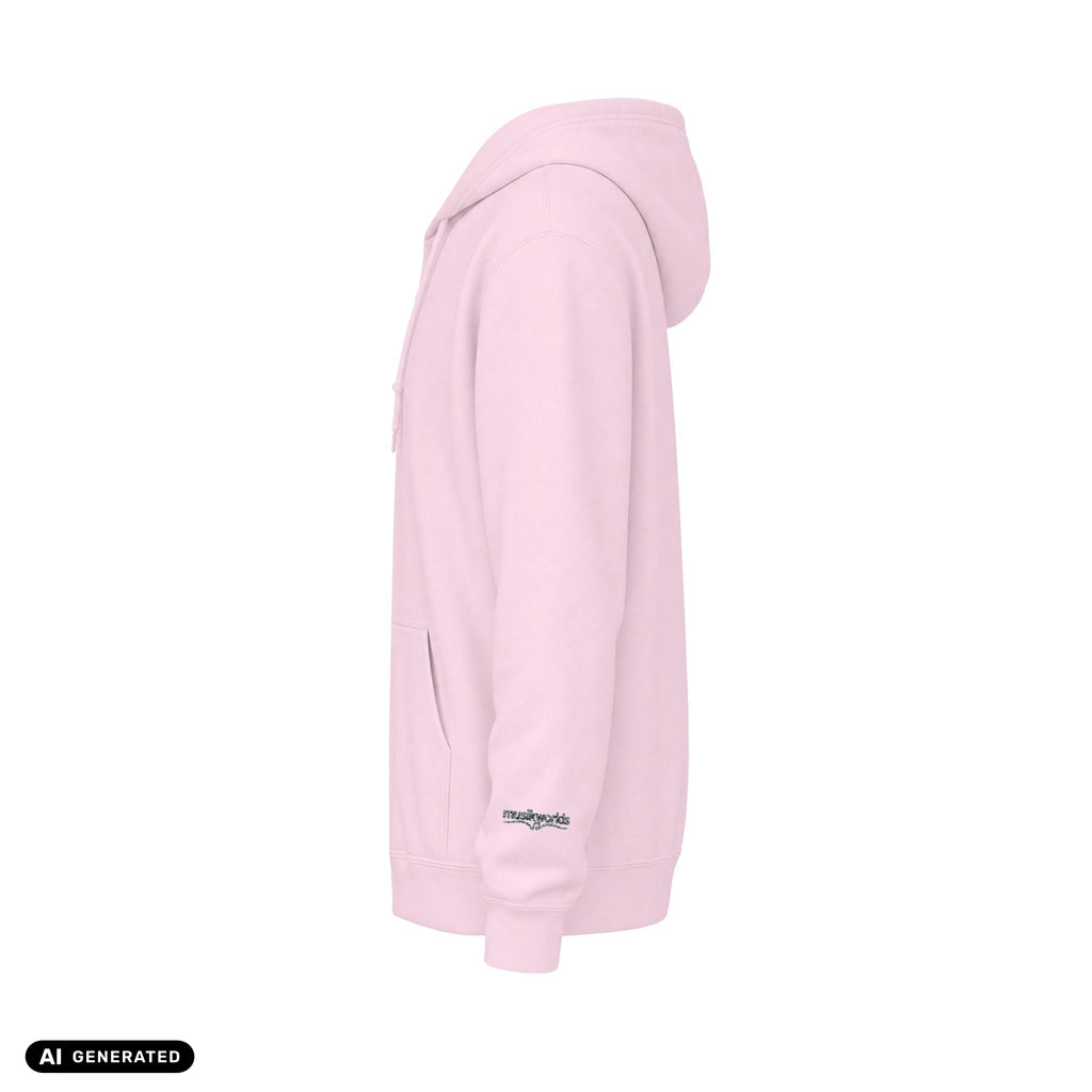Zip Hoodie | musikworlds – AI GENERATED / KI-GENERIERT