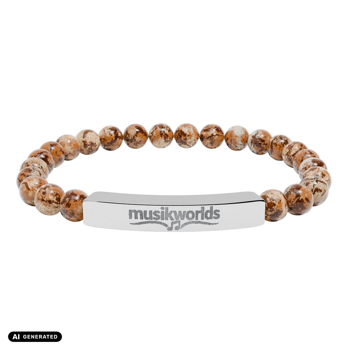 Naturstein Armband | musikworlds – AI GENERATED / KI-GENERIERT