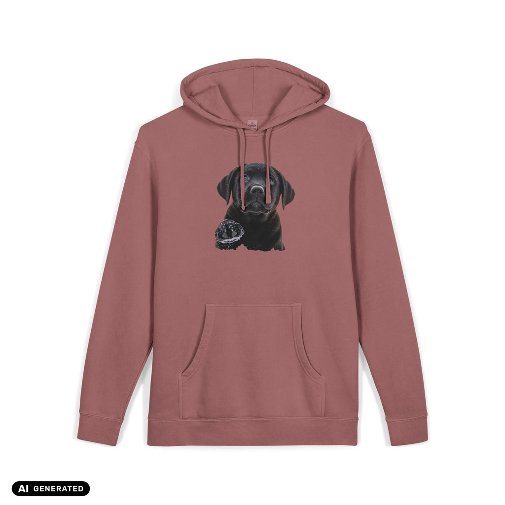 Labrador Welpe Hoodie| musikworlds Artist Collection – AI GENERATED / KI-GENERIERT