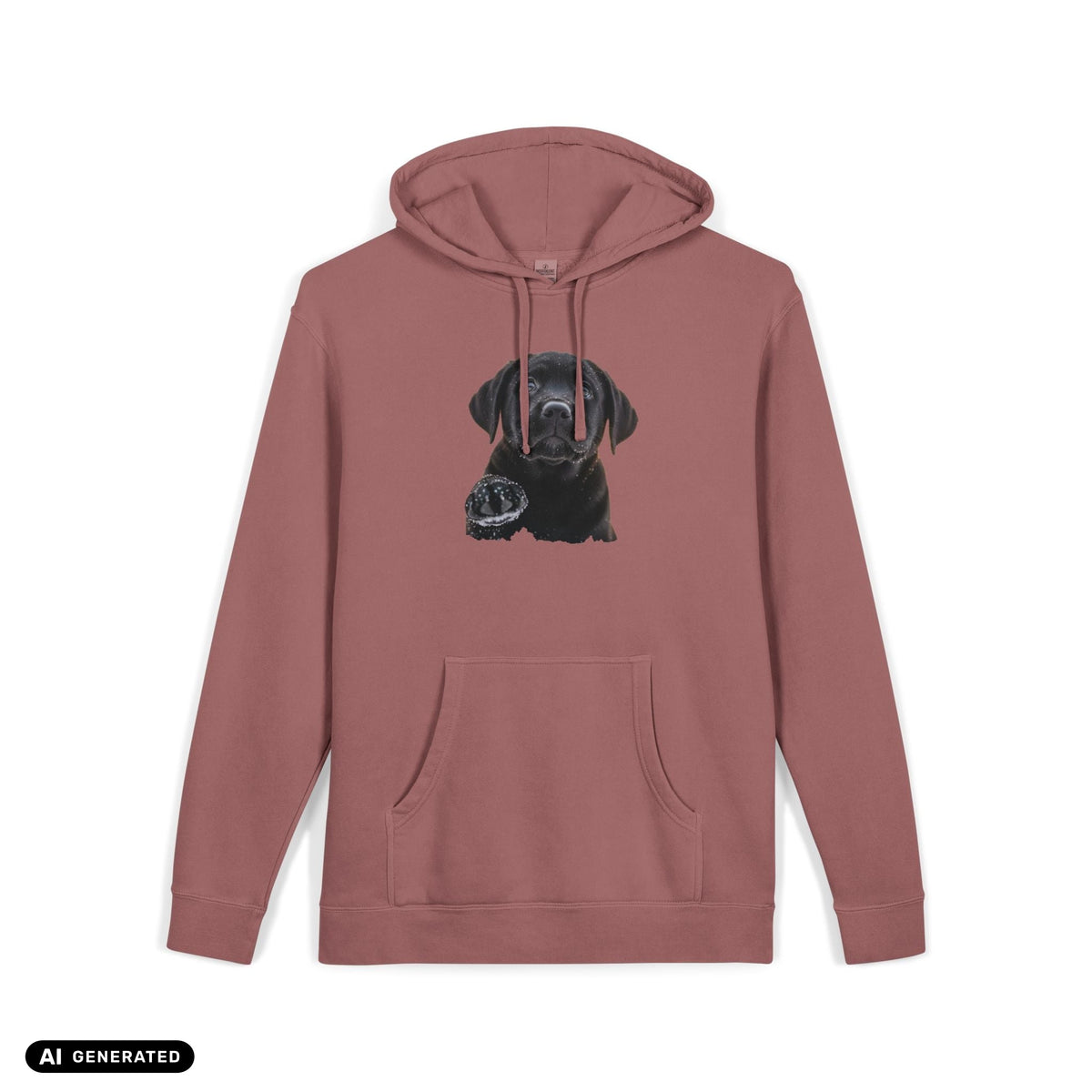 Labrador Welpe Hoodie| musikworlds Artist Collection – AI GENERATED / KI-GENERIERT