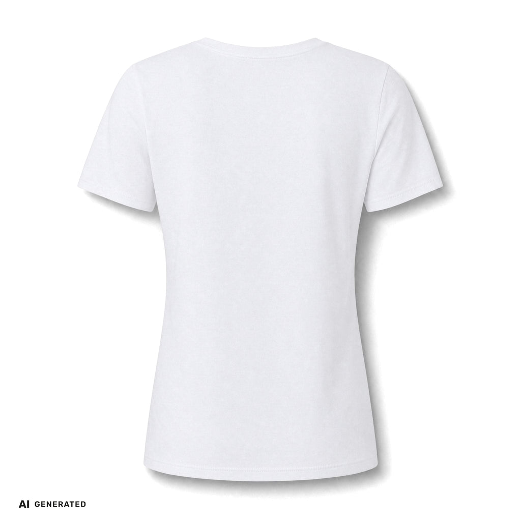 Butterfly Paisley V-Neck Tee – Buntes Boho Damen-Shirt | musikworlds Artist Collection – AI GENERATED / KI-GENERIERT
