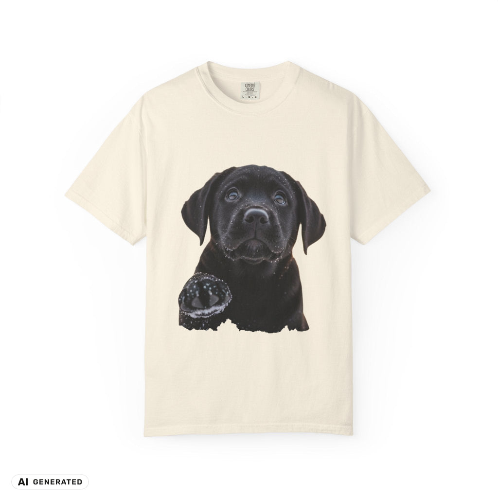 Labrador Welpe T-Shirt – Hunde-Grafik-Tee | musikworlds Artist Collection – AI GENERATED / KI-GENERIERT