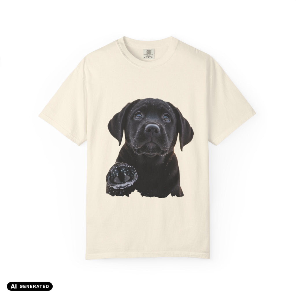 Labrador Welpe T-Shirt – Hunde-Grafik-Tee | musikworlds Artist Collection – AI GENERATED / KI-GENERIERT
