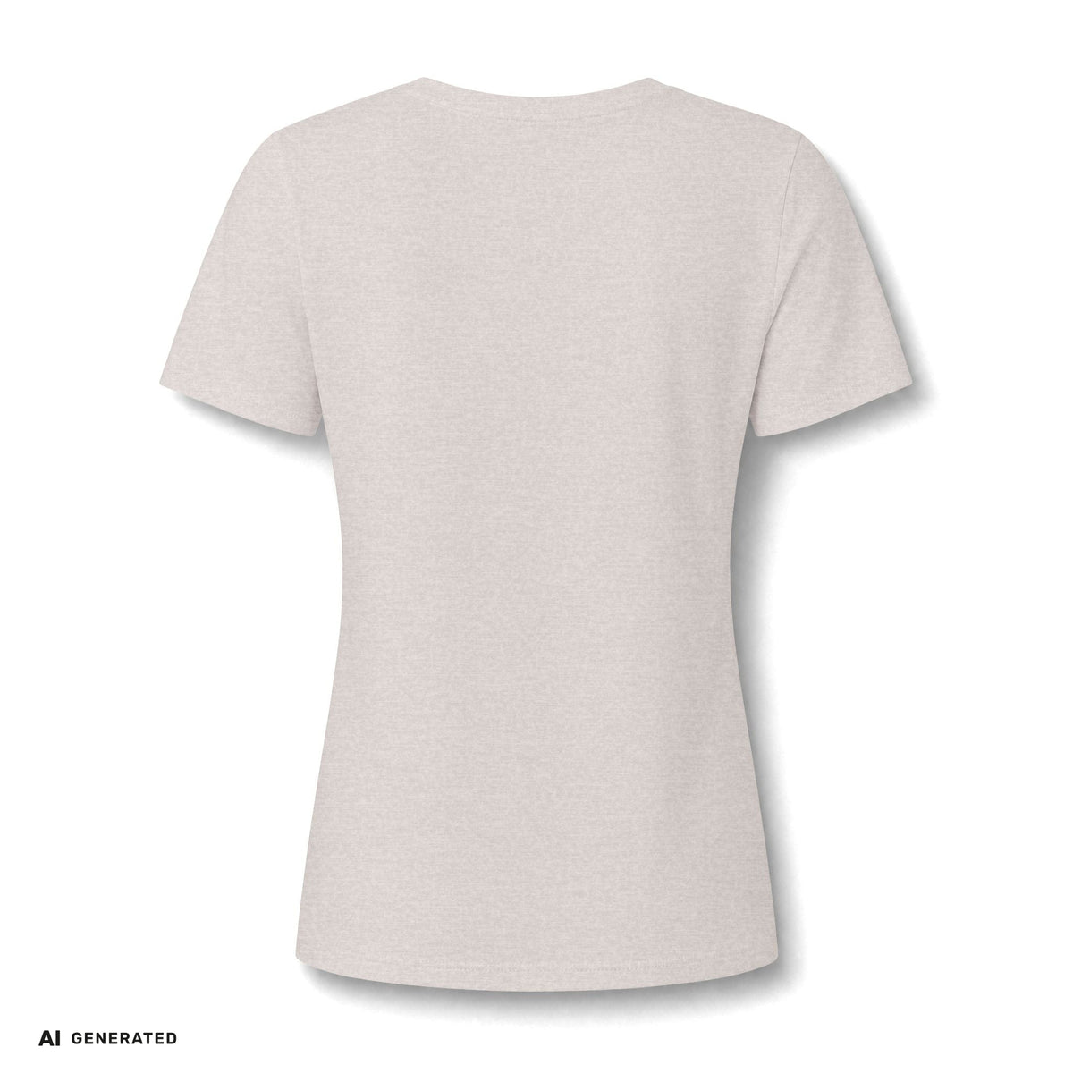 Peace & Love Sunflower Tee – Retro Boho V-Neck Damen | musikworlds Artist Collection – AI GENERATED / KI-GENERIERT