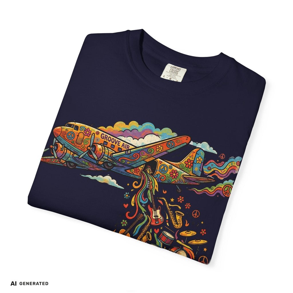 Make Music Not War T-Shirt – Peace Grafik-Tee | musikworlds Artist Collection – AI GENERATED / KI-GENERIERT