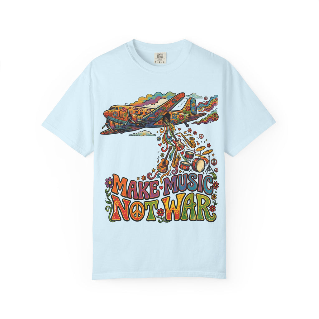 Make Music Not War T-Shirt – Unisex Peace Grafik-Tee | musikworlds Artist Collection