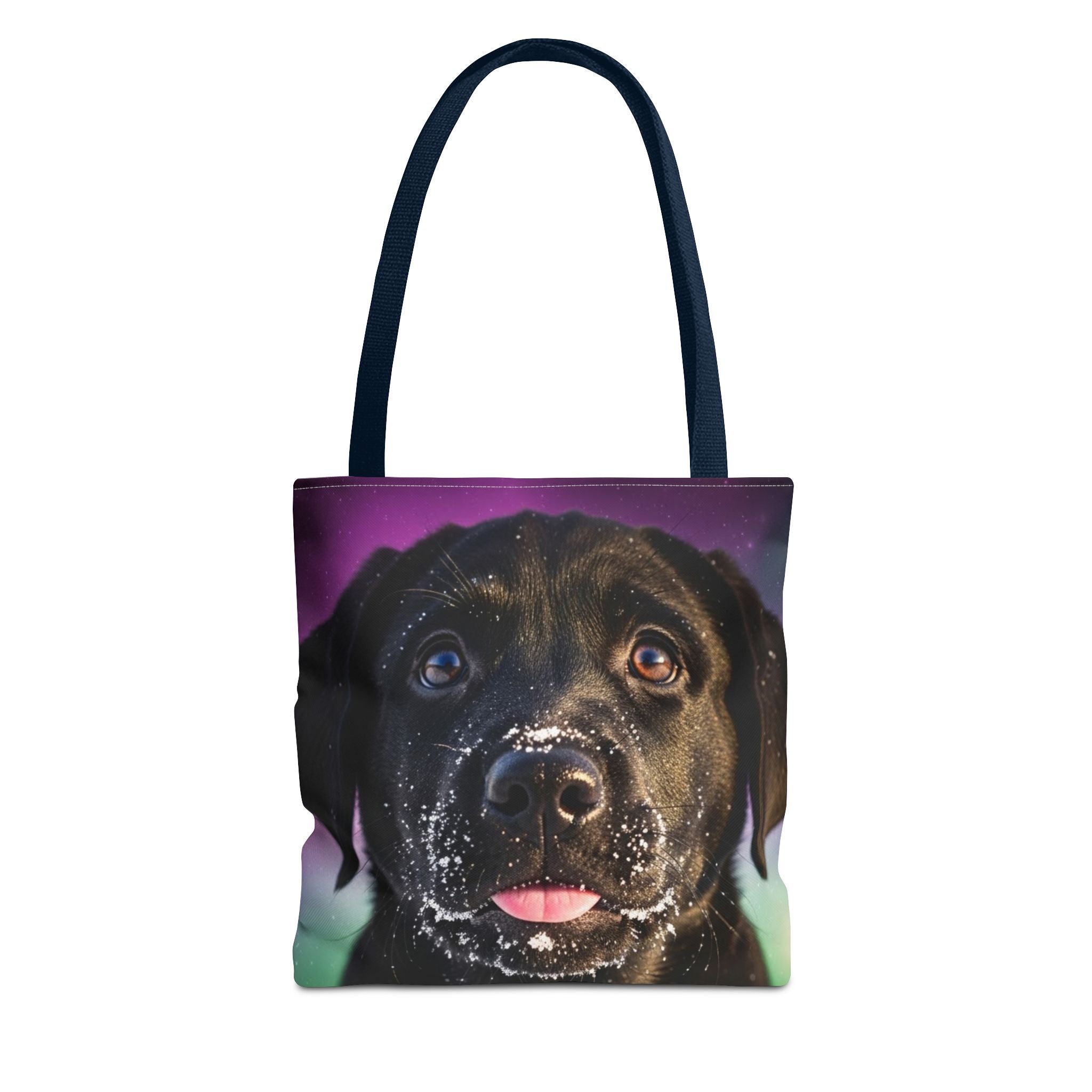 Black Lab Portrait Tote Bag – Labrador Hundeliebhaber Geschenk | musikworlds Artist Collection